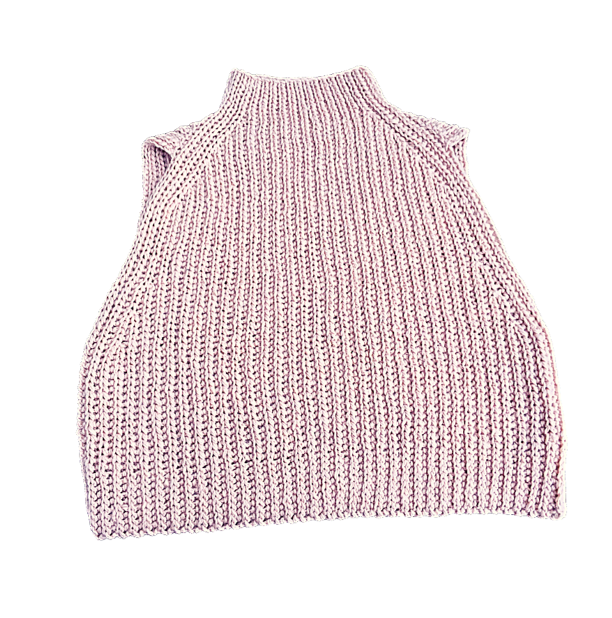 Brioche Mouwloos Vest Capri